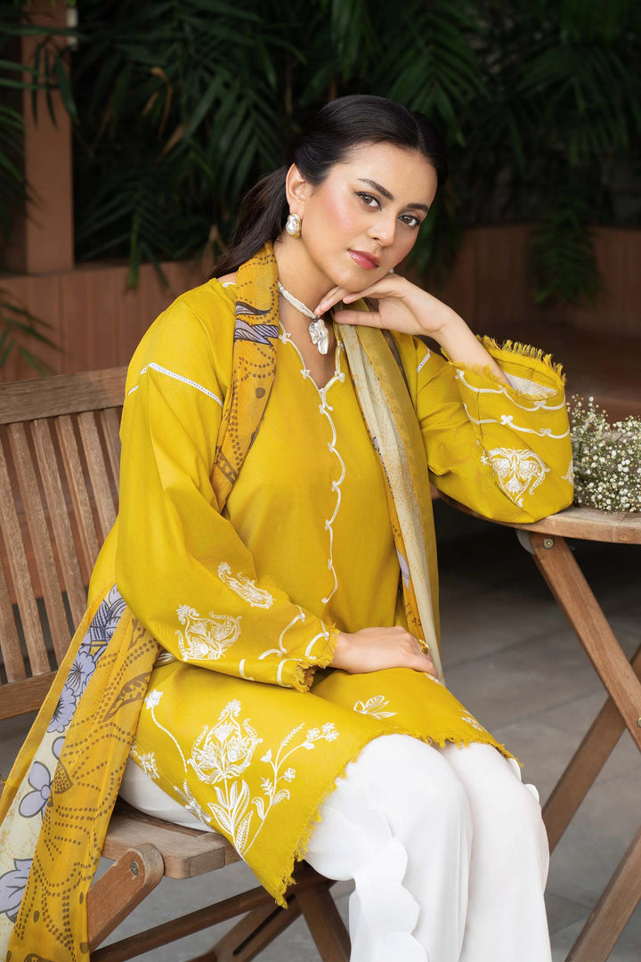 Solid Story by Panache Pret Solids Lawn 3 Piece Orah