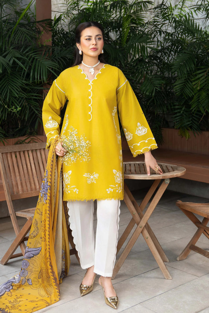 Solid Story by Panache Pret Solids Lawn 3 Piece Orah