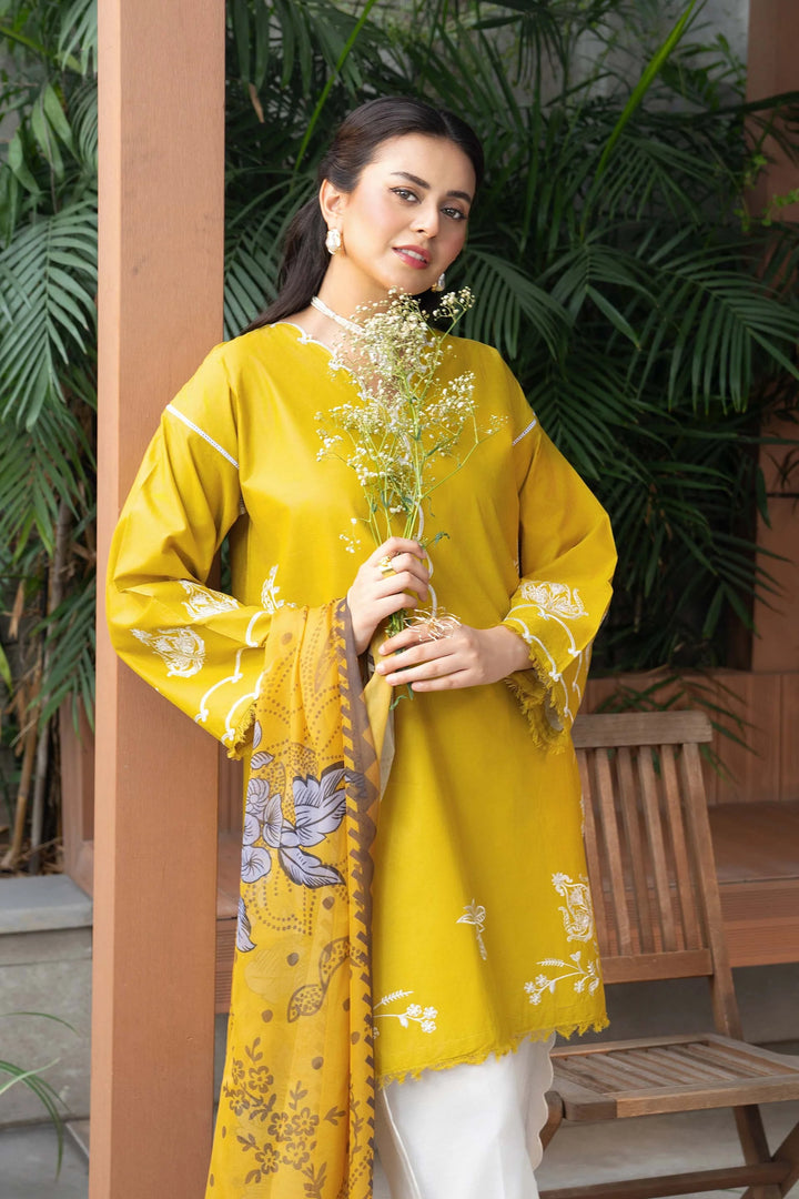 Solid Story by Panache Pret Solids Lawn 3 Piece Orah