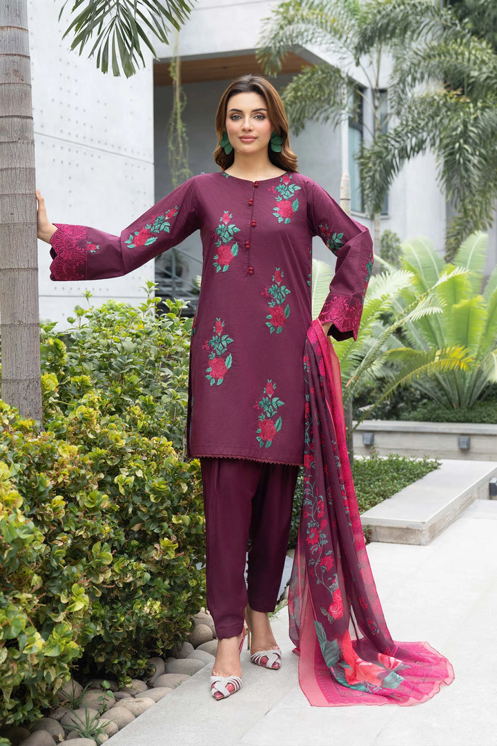 Solid Story by Panache Pret Solids Lawn 3 Piece Iznik