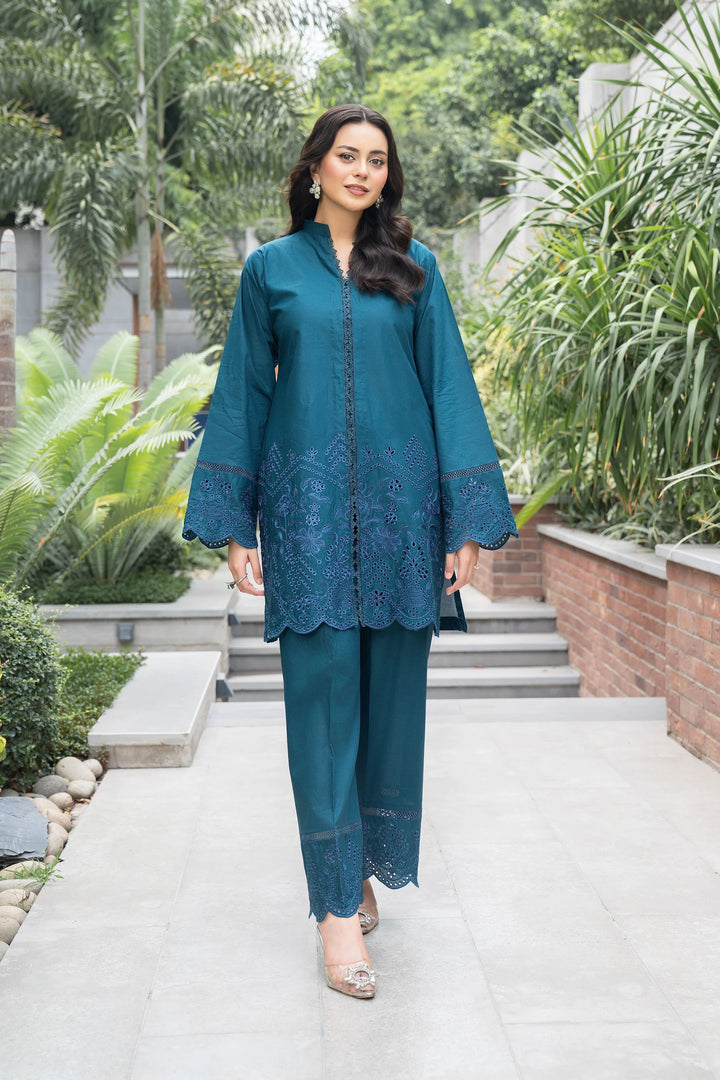 Solid Story by Panache Pret Solids Lawn 2 Piece Serene Mist