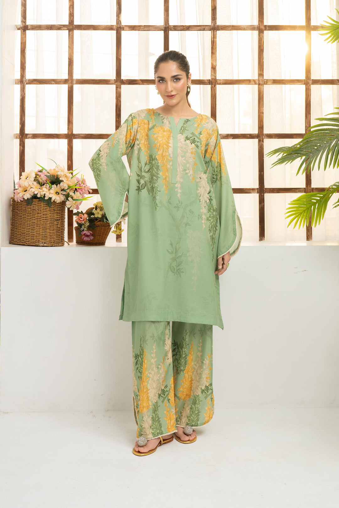 Florise by Panache Pret Printed Lawn 2 Piece Forest Hue