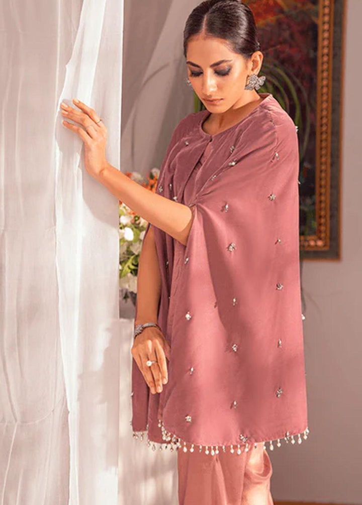 Zaaviay Luxury Pret Embroidered Velvet 3 Piece Suit ZBHM22-01 PARIZAH