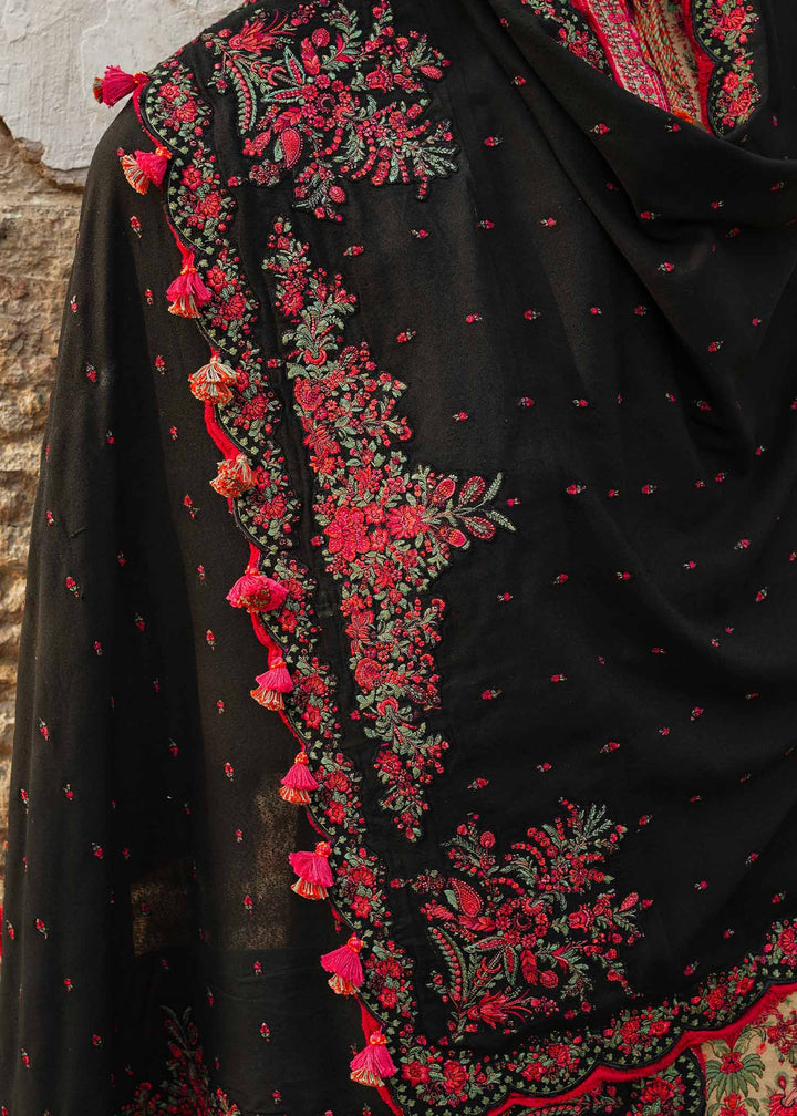 Hussain Rehar Embroidered Karandi Suits Unstitched 3 Piece HRR23KW Aegean - Winter Collection