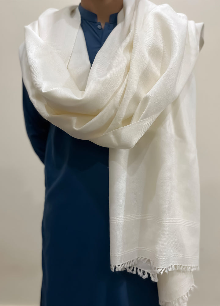 Mazham Wool Shawl Unstitched Peanut Wool - Winter Collection