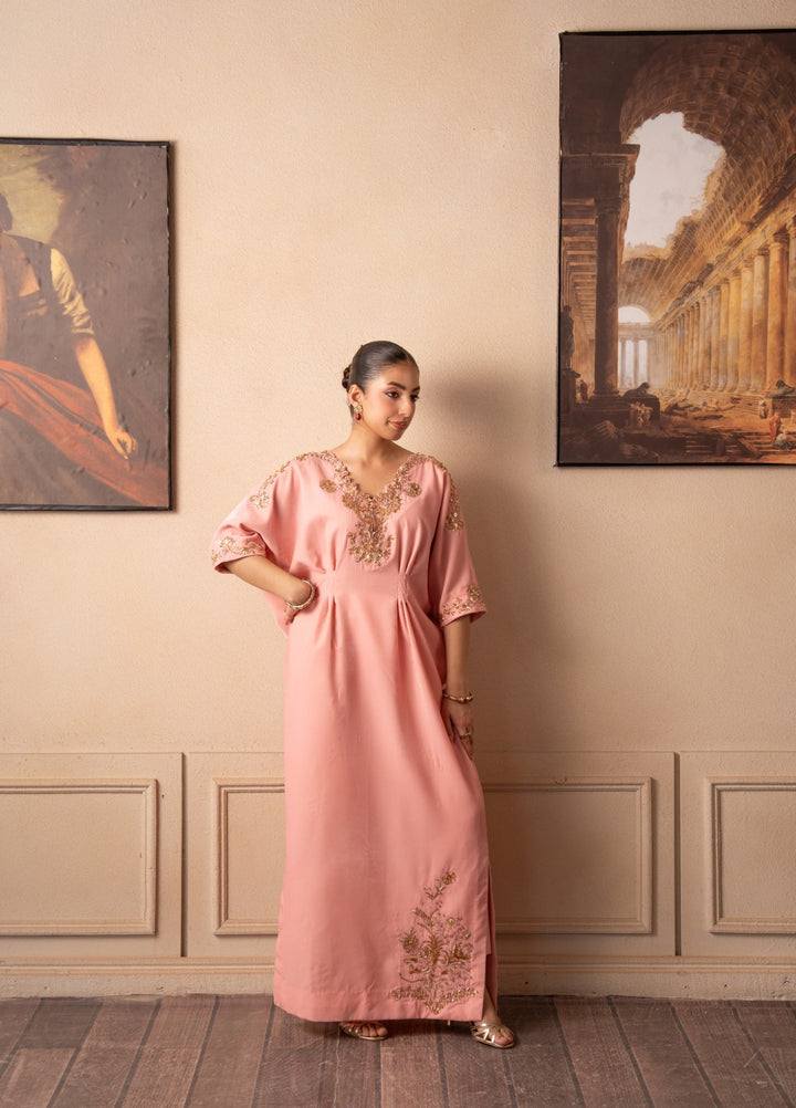 The Velvet Rise by Fozia Khalid Pret Blush Aura - Festive Collection