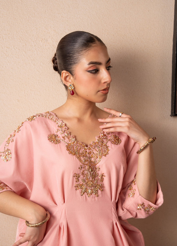 The Velvet Rise by Fozia Khalid Pret Blush Aura - Festive Collection