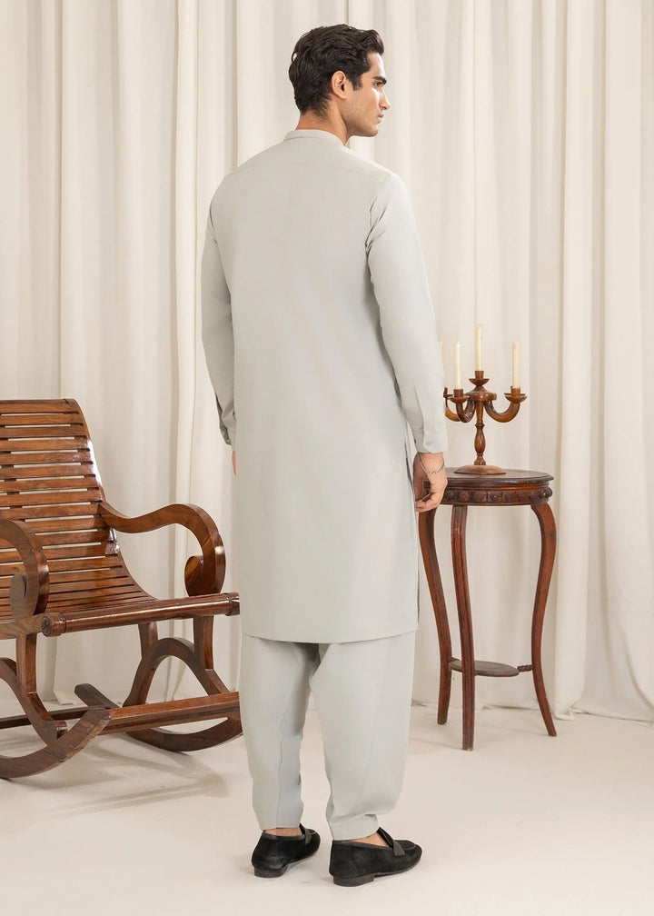 Buraq Mens Arbab Edit  Kurta Shalwar Wash N Wear Powder - Casual Collection