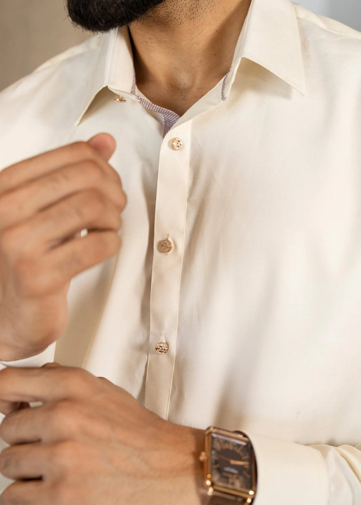 Ghumaan by Buraq Mens Pret Kurta Shalwar Wash n Wear Tajalli - Casual Collection