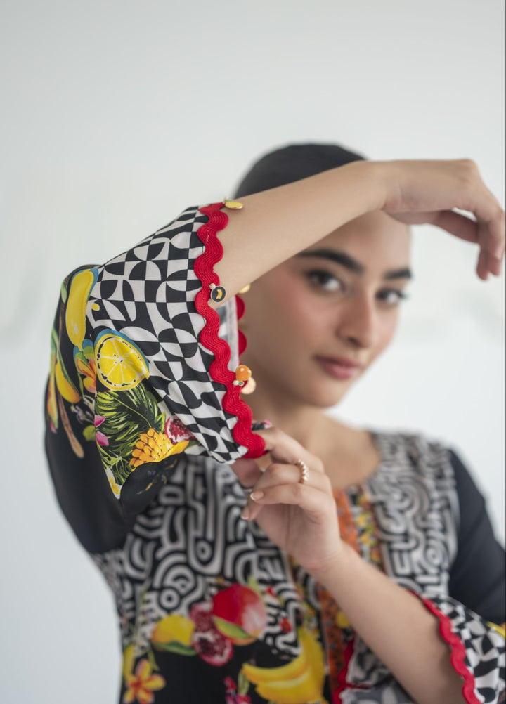 Misaal by Ayesha Somaya Charmed Women Pret Lawn Silk Suits 2 Piece Tropical Muse - Casual Collection