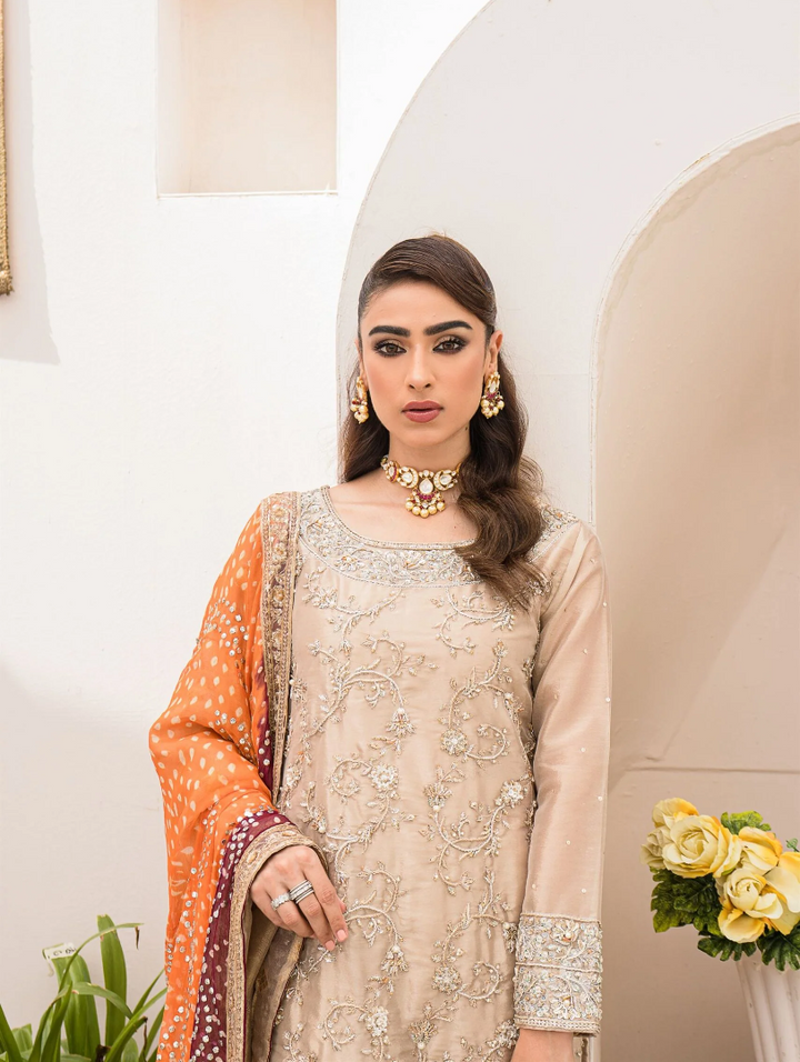 Luxe By Hues Atelier Women Pret 3 Piece Norah - Formals Collection