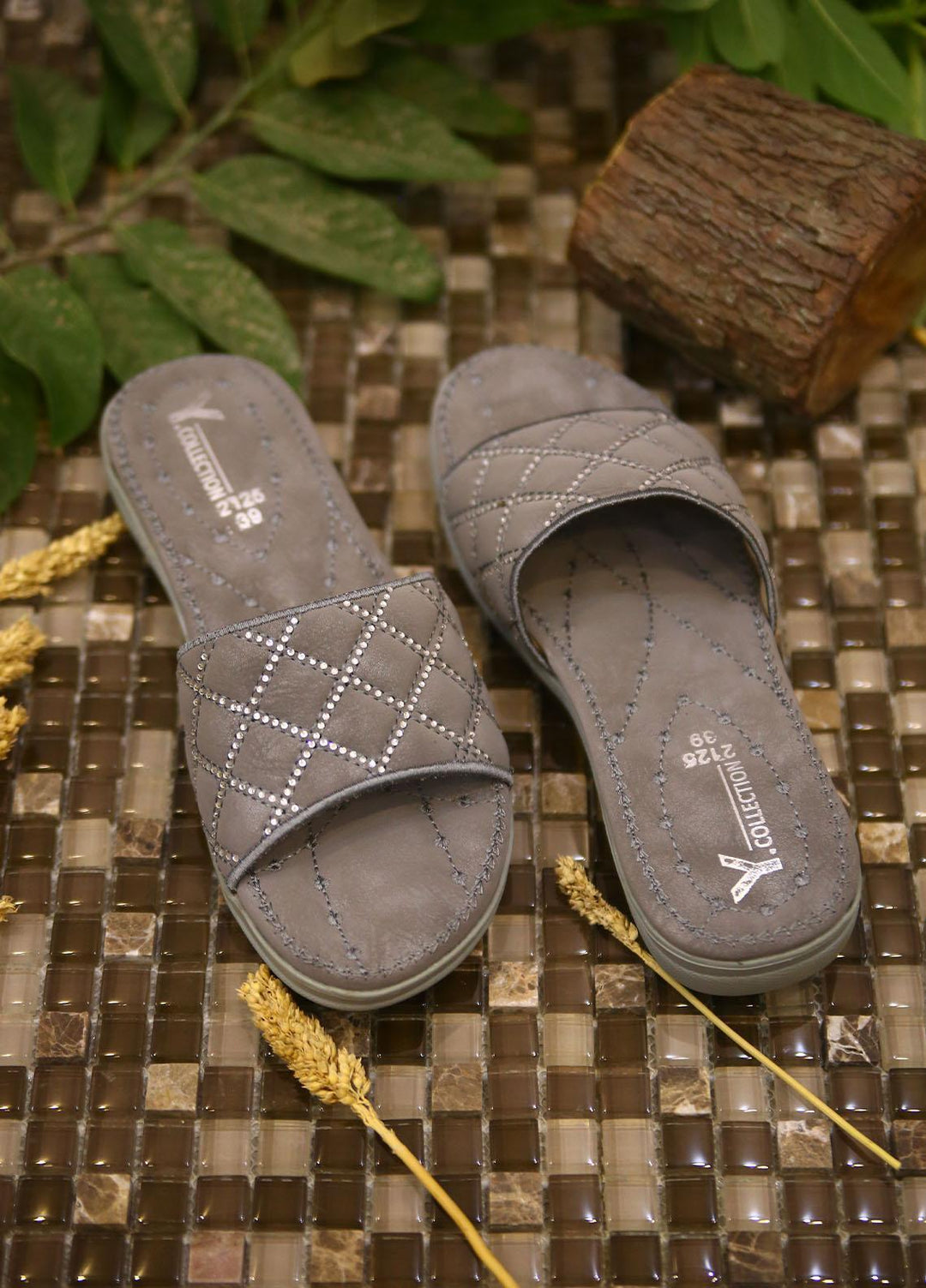 1st Sight Fashion Casual Style Softy Shoes Y Softy 14 Silver