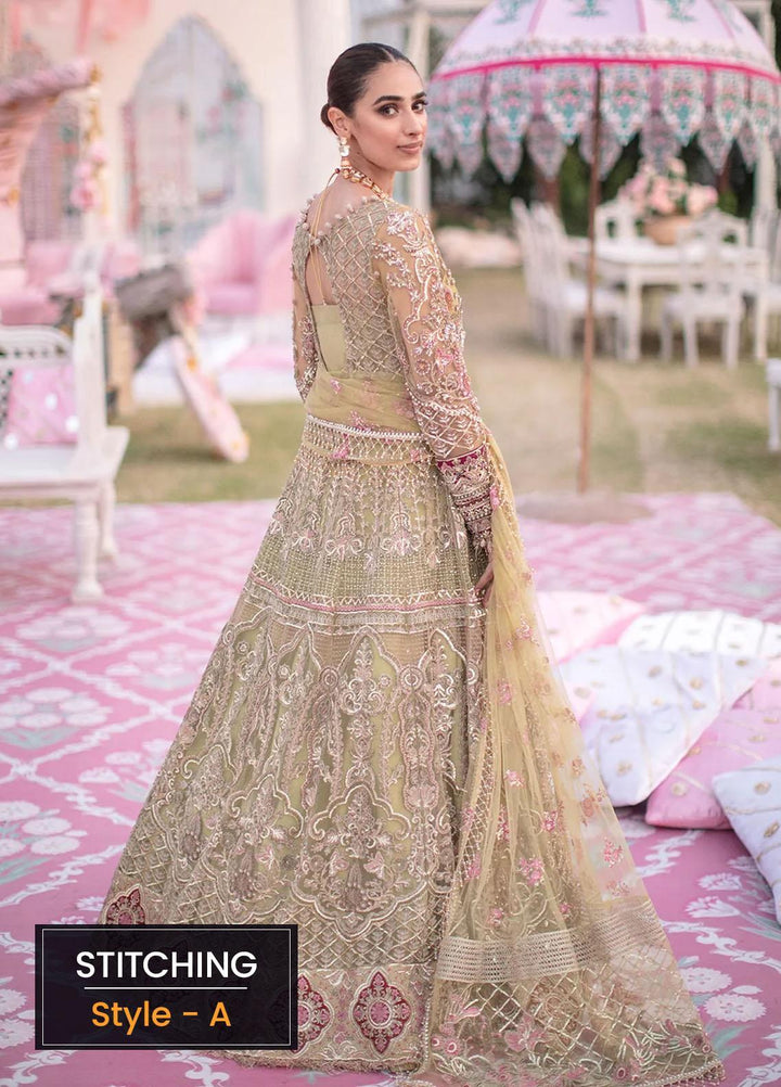 Veer Di Wedding by Elaf Embroidered  Suits Unstitched 3 Piece EF22VW EVW 03 - Bridal Collection