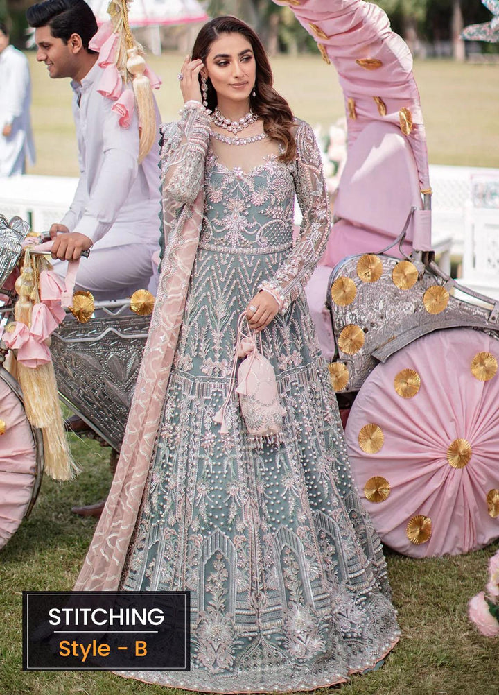 Veer Di Wedding by Elaf Embroidered  Suits Unstitched 3 Piece EF22VW EVW 02 - Bridal Collection