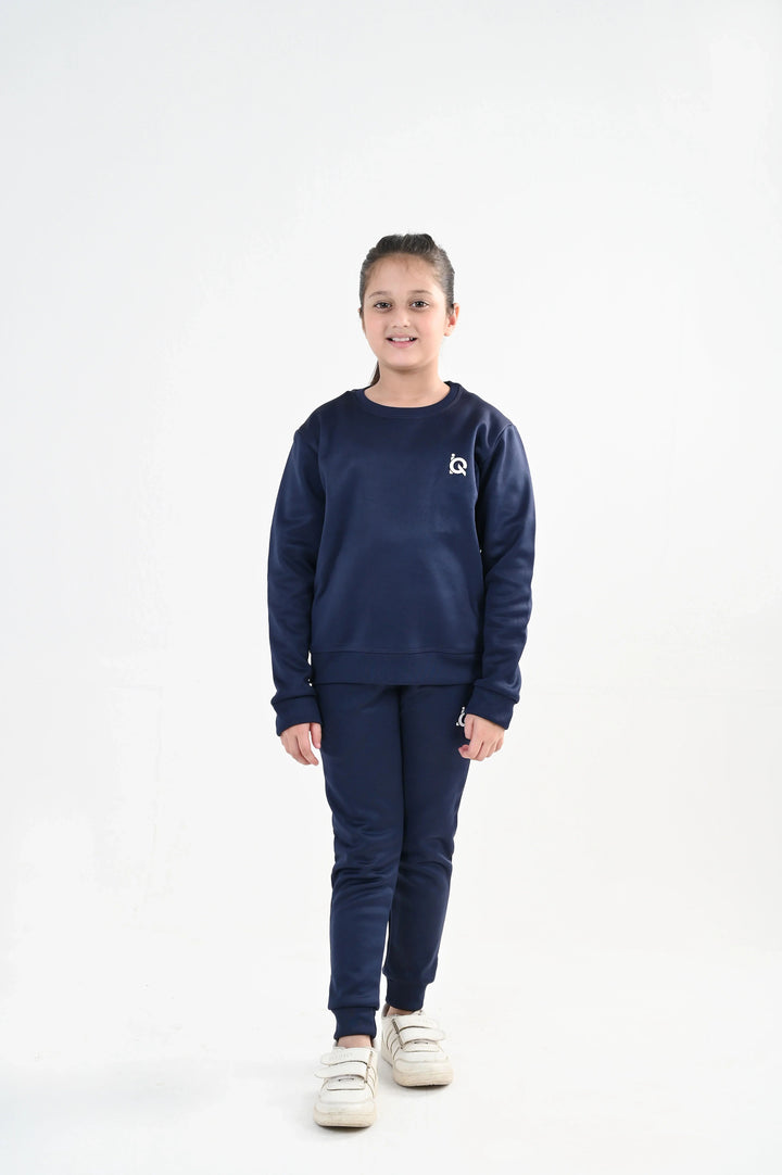 IQ Exclusive Kids Track Suit Fleece 2 PieceComfort Sweatshirt Tracksuit-Unisex Kids - Winter Collection