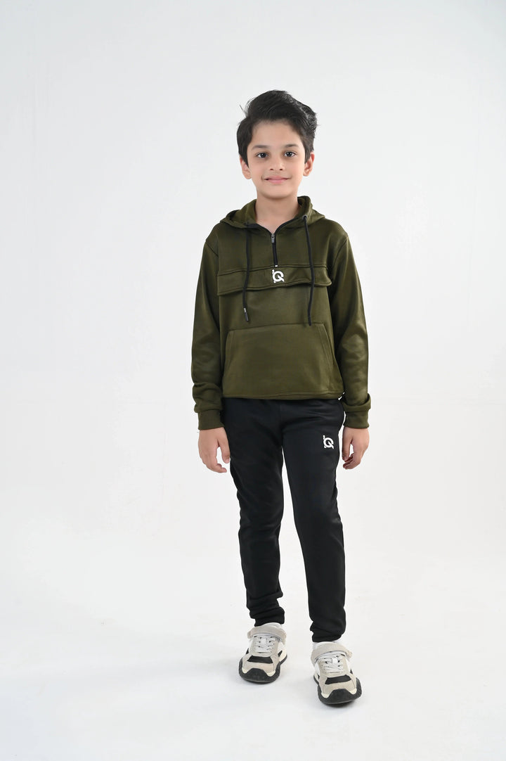 IQ Exclusive Kids Track Suit Fleece 2 PieceDark Fusion Tracksuit-Unisex Kids - Winter Collection