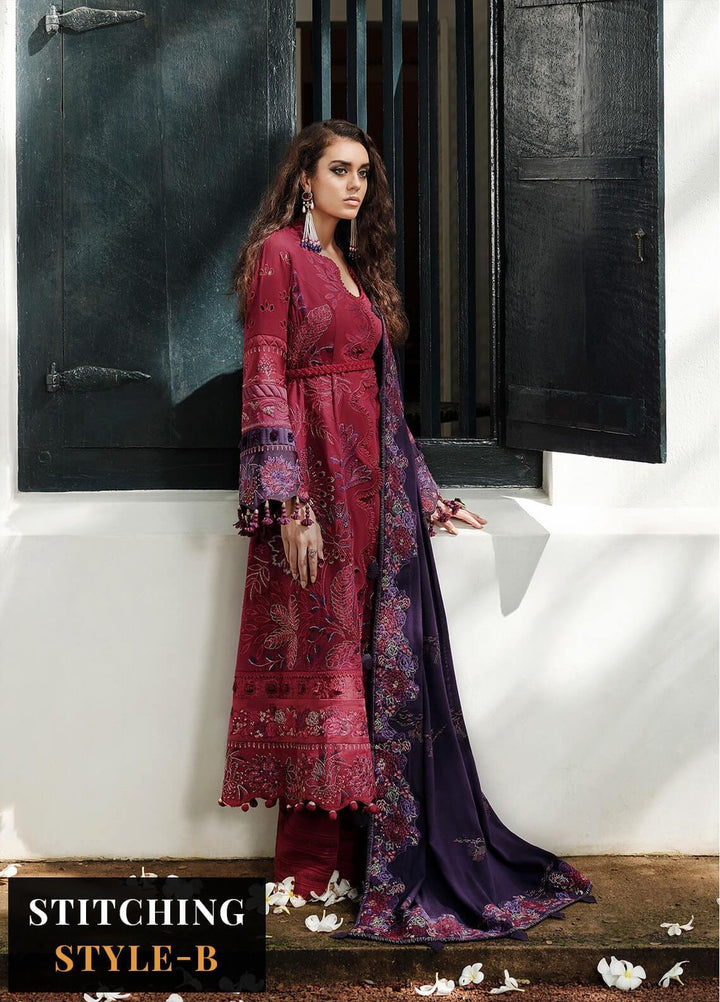 Danayah By Republic Womenswear Embroidered  Suits Unstitched 3 Piece RW22D DU-07 - Winter Collection