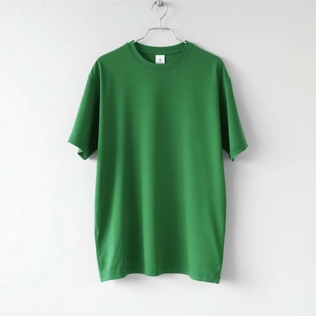 Tee Zania Men's Oversized Plain Oversized Bottle Green TZ - 020 - T-shirts Collection