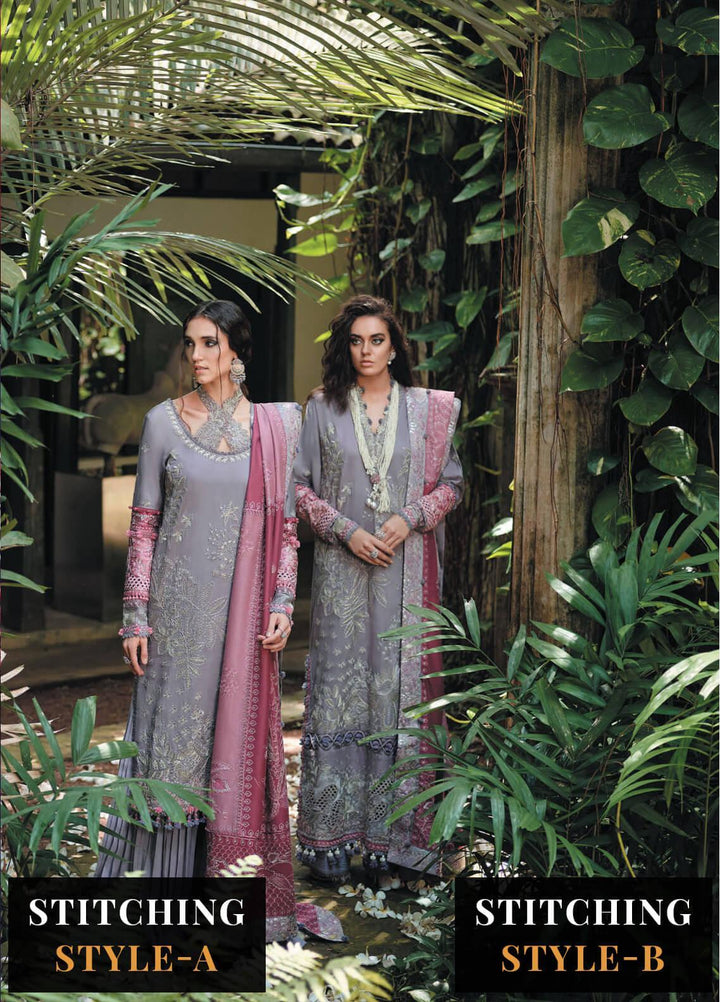 Danayah By Republic Womenswear Embroidered  Suits Unstitched 3 Piece RW22D DU-08 - Winter Collection
