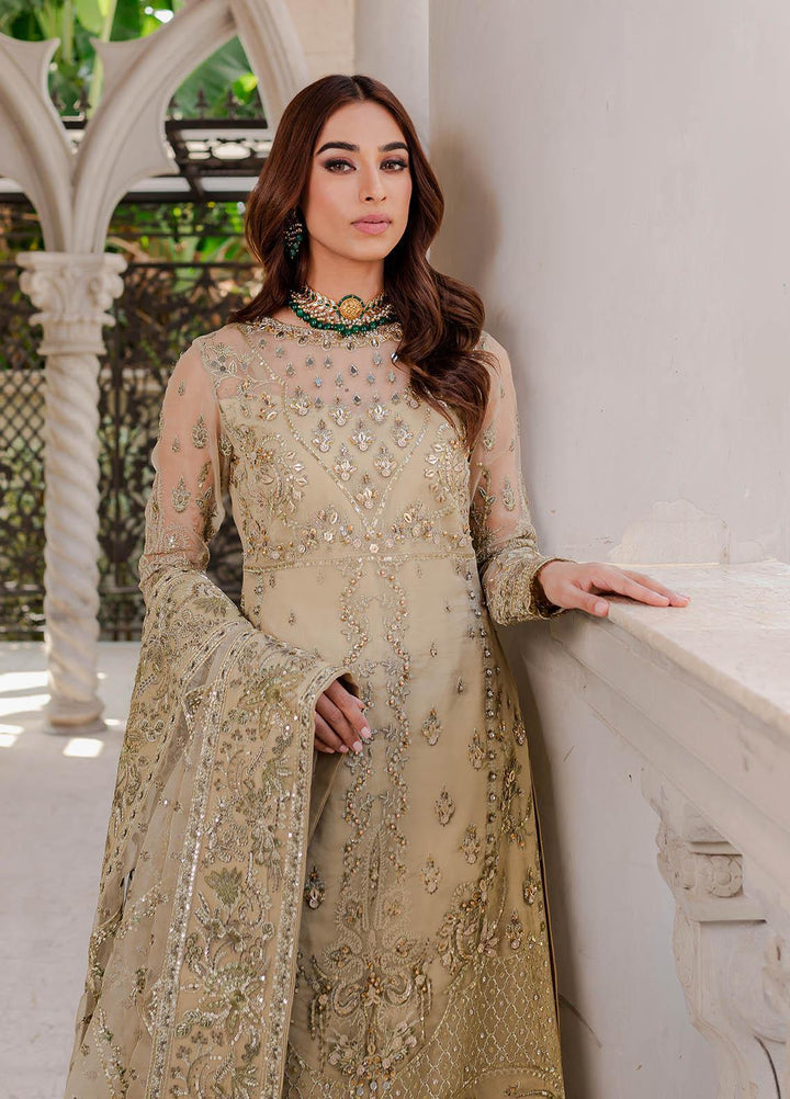 Gulaal Luxury Embroidered Organza 3 Piece Dress GL22LP-1 05 Warina