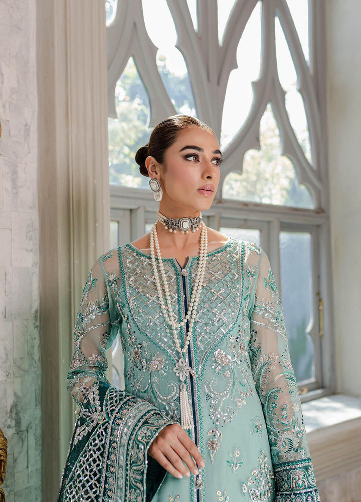 Gulaal Luxury Embroidered Organza 3 Piece Dress GL22LP-1 04 Milica