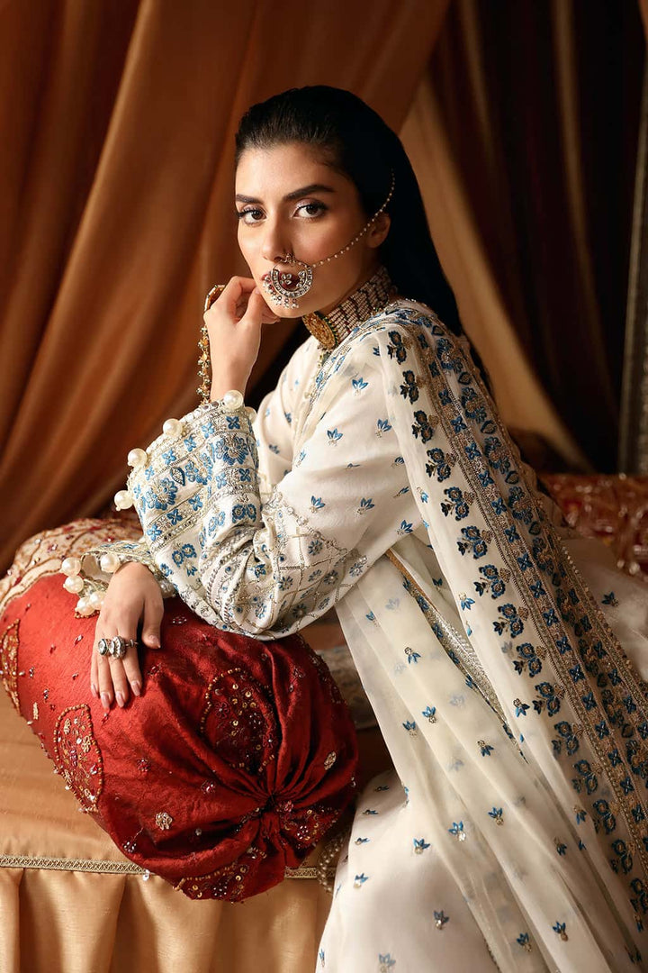 Divani By Afrozeh Embroidered  Suits Unstitched 3 Piece AF23DV AS-V2-09 Chandni - Luxury Collection