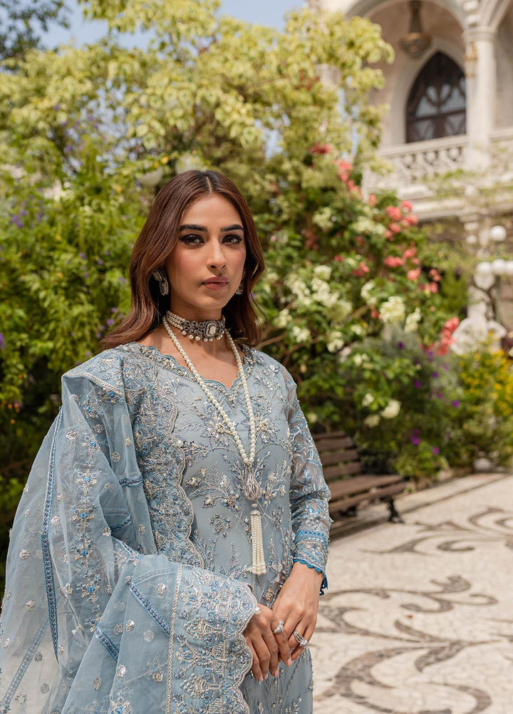 Gulaal Luxury Embroidered Organza 3 Piece Dress GL22LP-1 02 Estirah