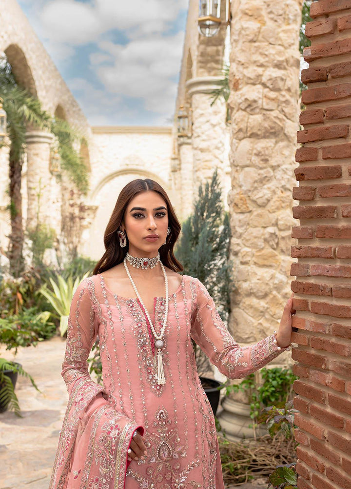 Gulaal Luxury Embroidered Organza 3 Piece Dress GL22LP-1 01 Aethira
