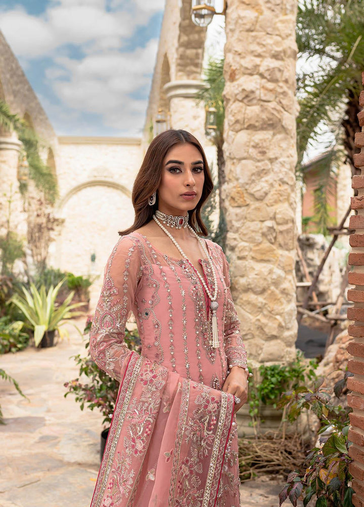 Gulaal Luxury Embroidered Organza 3 Piece Dress GL22LP-1 01 Aethira