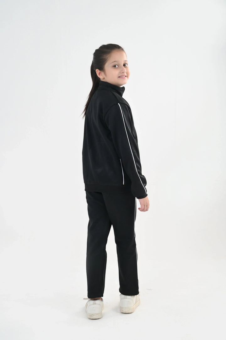 IQ Exclusive Kids Track Suit Fleece 2 PieceShadow Line Tracksuit-Unisex Kids - Winter Collection