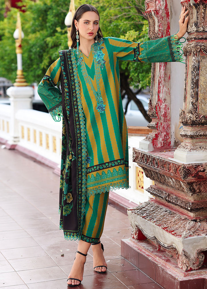 Aniiq by Charizma Embroidered Linen Suits Unstitched 3 Piece CRZ25AU ANW6-03 - Winter Collection