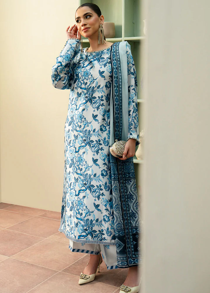 Celeste by Imrozia Pret Embroidered Shamooz Silk 3 Piece SP-108 Aeither