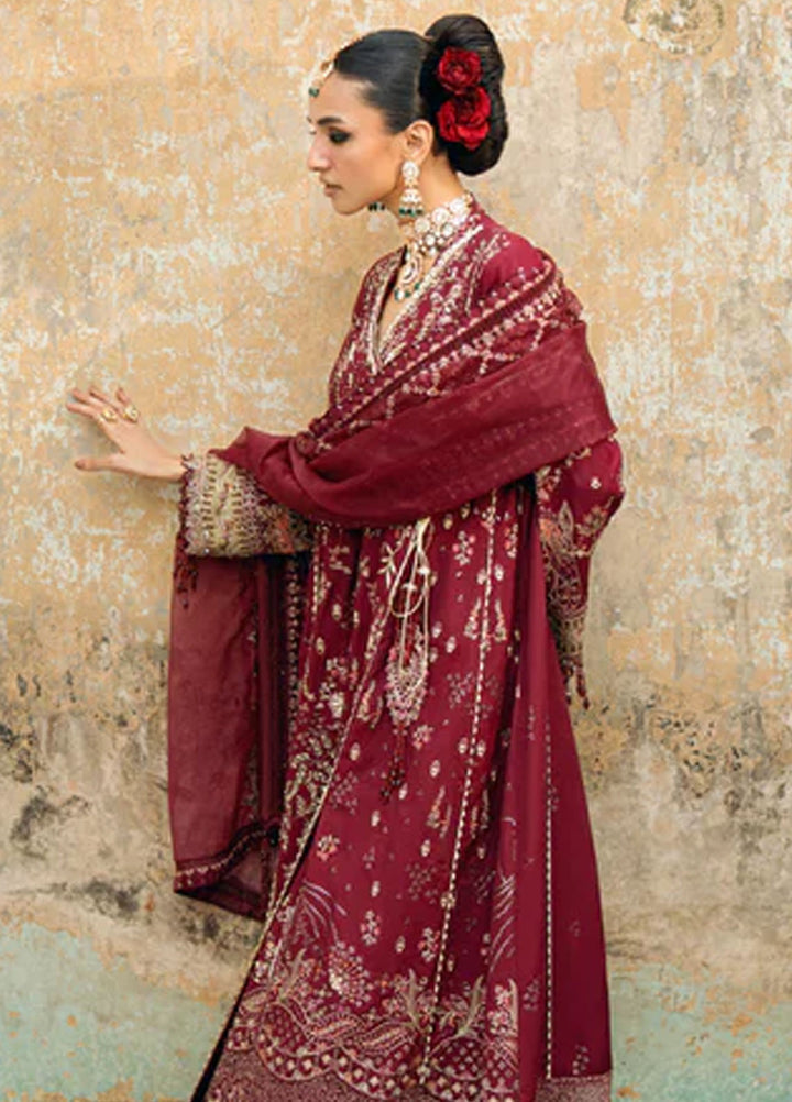 Mehermaah by Florent Embroidered Embroidered Suits Unstitched 3 Piece FL25MU Afsaana - Formals Collection