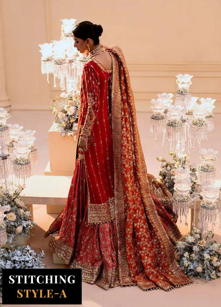 Aik Atelier Embroidered Silk Suits Unstitched 3 Piece AIK25EF Vl1 Look-01 - Formals Collection