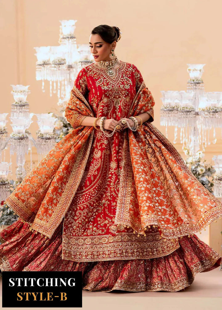 Aik Atelier Embroidered Silk Suits Unstitched 3 Piece AIK25EF Vl1 Look-01 - Formals Collection