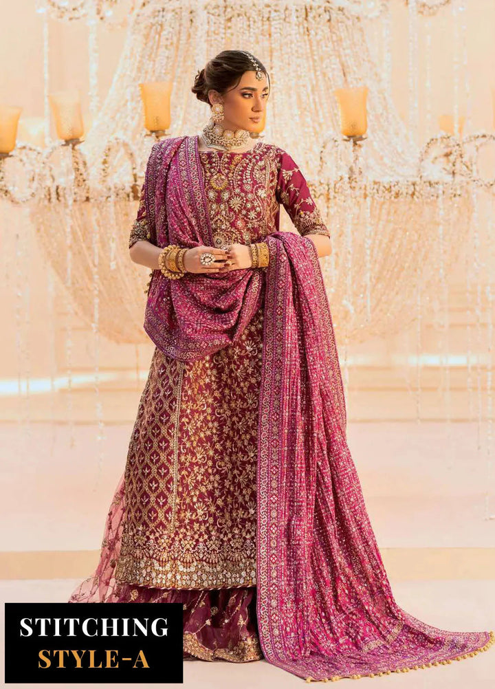 Aik Atelier Embroidered Silk Suits Unstitched 3 Piece AIK25EF Vl1 Look-10 - Formals Collection