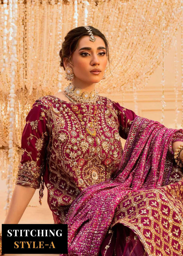 Aik Atelier Embroidered Silk Suits Unstitched 3 Piece AIK25EF Vl1 Look-10 - Formals Collection