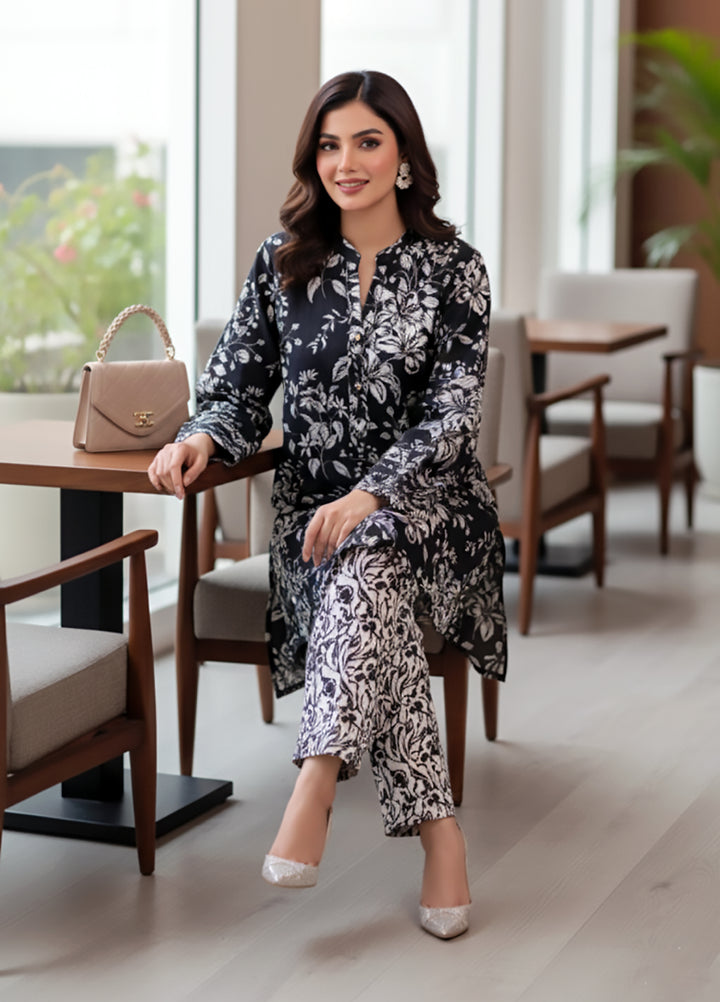 Lakhany Pret Printed Khaddar 2 Piece Suit LG-RK-0046