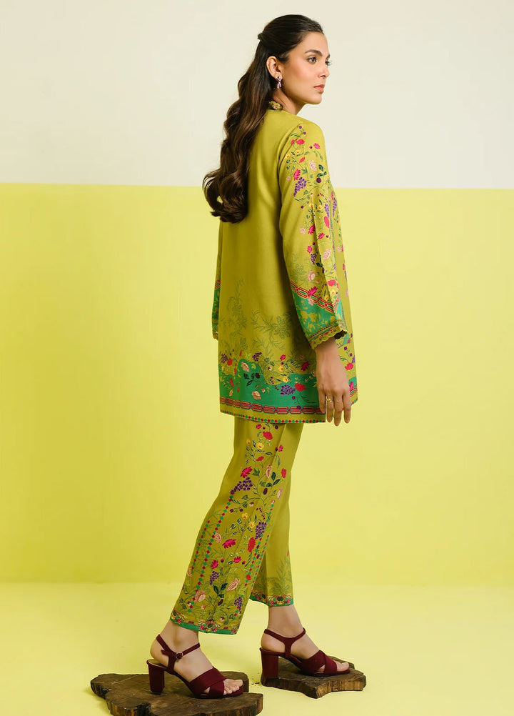 Elara by Sahar Embroidered Marina Twill Suits Unstitched 2 Piece SHR25EP Botanic Charm - Winter Collection