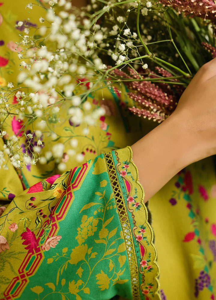 Elara by Sahar Embroidered Marina Twill Suits Unstitched 2 Piece SHR25EP Botanic Charm - Winter Collection