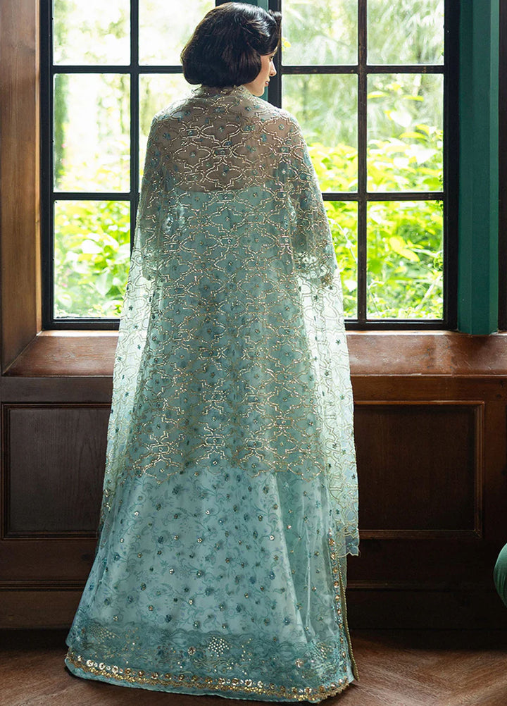 Inception by Mushq Embroidered Net Suits Unstitched 4 Piece MQ25IW D-02 Endless Love - Wedding Collection