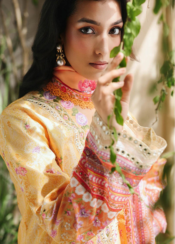 Silah by RajBari Embroidered Raw Silk Suits Unstitched 3 Piece RB25SE D-03 - Festive Collection