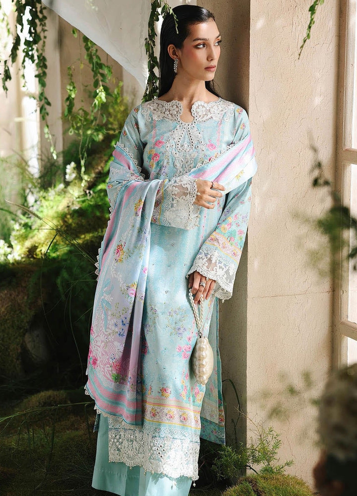 Silah by RajBari Embroidered Raw Silk Suits Unstitched 3 Piece RB25SE D-04 - Festive Collection