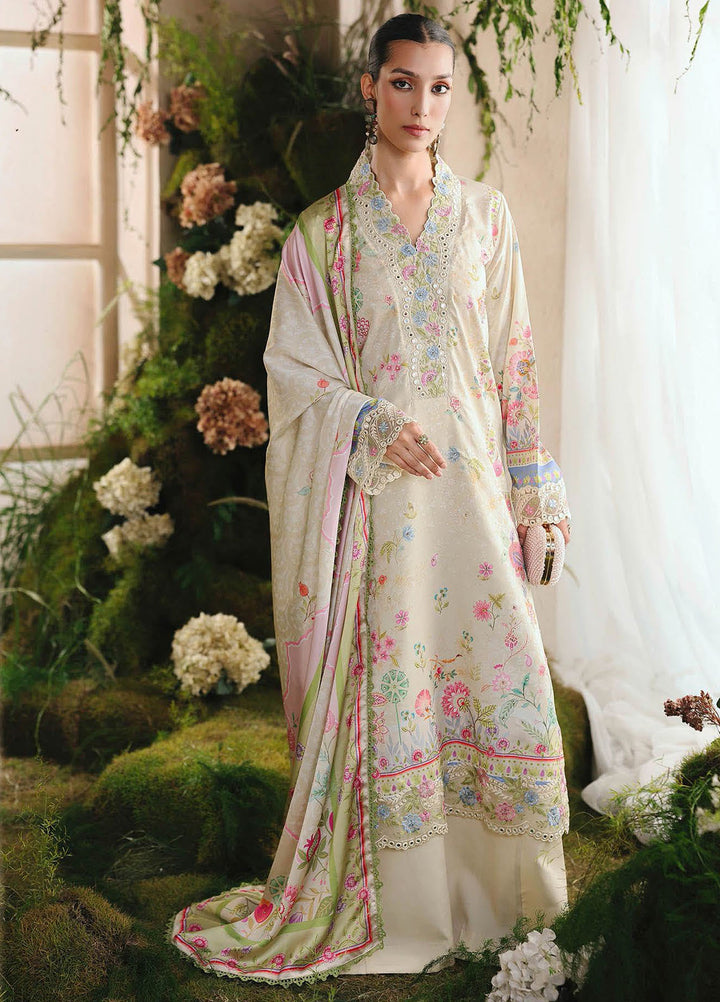 Silah by RajBari Embroidered Raw Silk Suits Unstitched 3 Piece RB25SE D-06 - Festive Collection