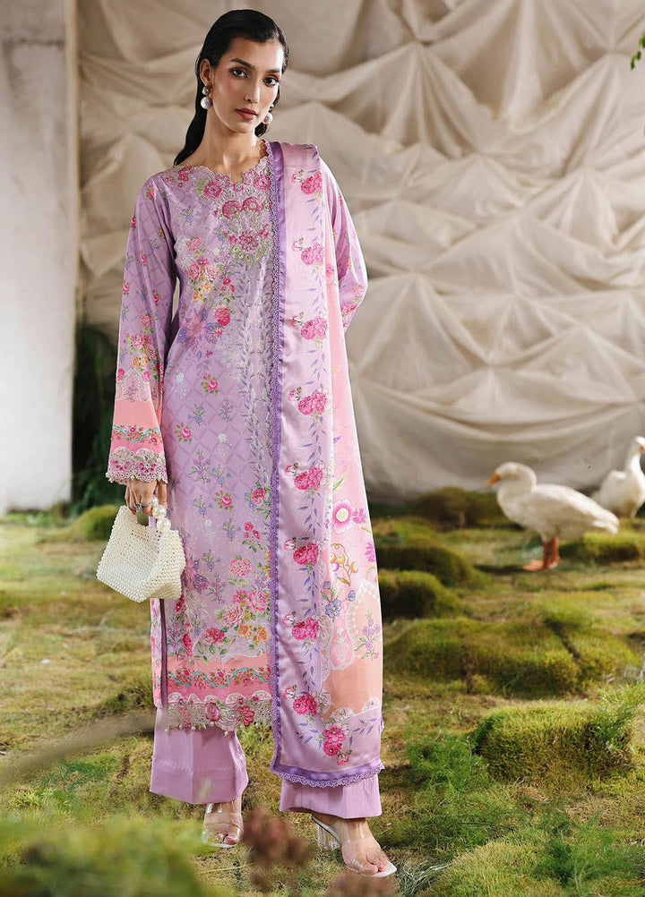 Silah by RajBari Embroidered Raw Silk Suits Unstitched 3 Piece RB25SE D-09 - Festive Collection