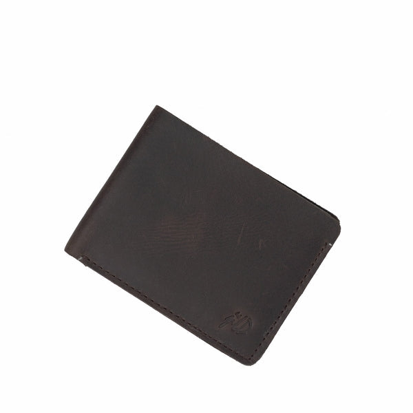 Vintage by Jild Mens Genuine Vintage Leather Wallet-RUST S1 - Wallets Collection