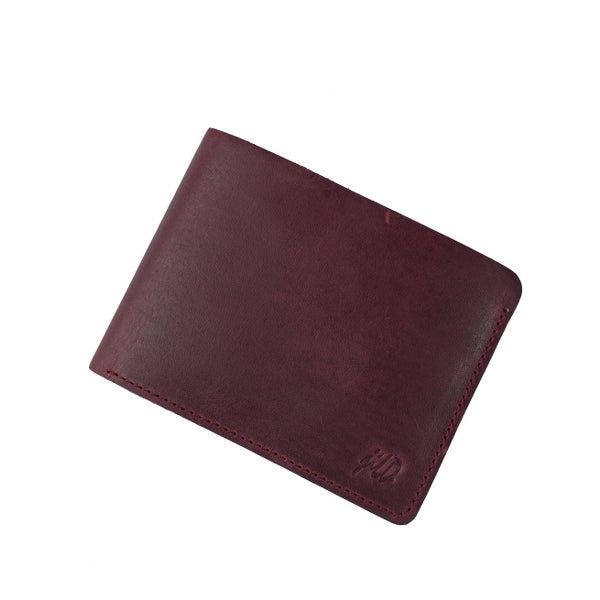 Vintage by Jild Mens Genuine Vintage Leather Wallet-CRIMSON RED S3 - Wallets Collection