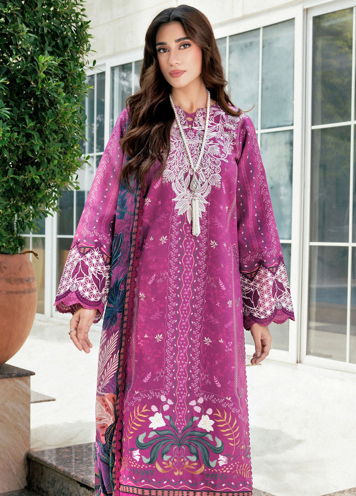 Zync by Florent Embroidered Viscose Suits Unstitched 3 Piece FL25IM FL-3A - Winter Collection