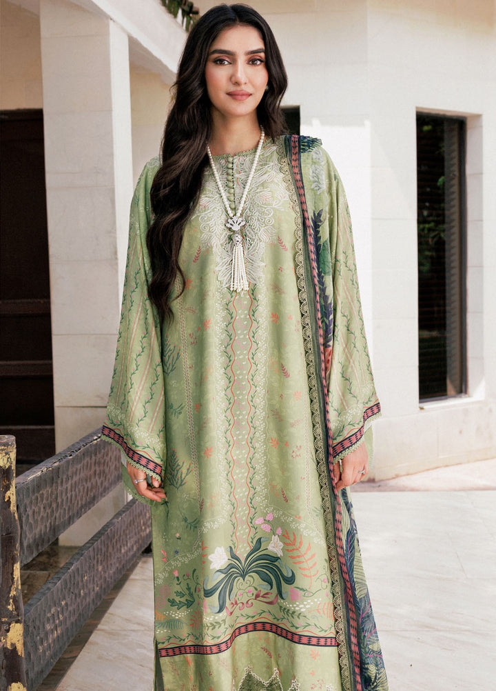 Zync by Florent Embroidered Viscose Suits Unstitched 3 Piece FL25IM FL-3B - Winter Collection