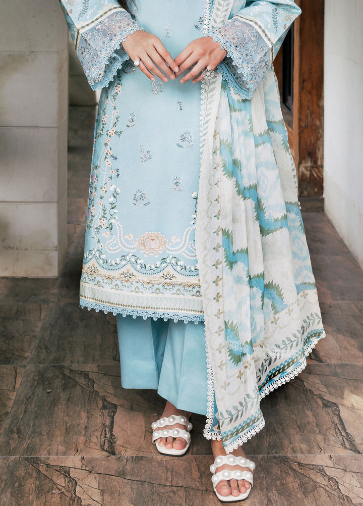 Zync by Florent Embroidered Viscose Suits Unstitched 3 Piece FL25IM FL-4A - Winter Collection